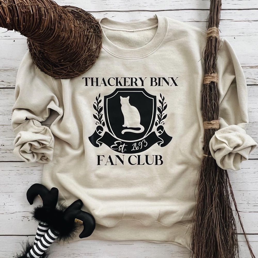 Thackery Binx Hocus Pocus Halloween Sweatshirt